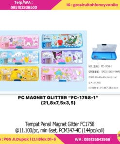 Tempat Pensil Magnet Glitter FC1758