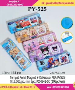 Tempat Pensil Magnet + Kalkulator PUA PY525