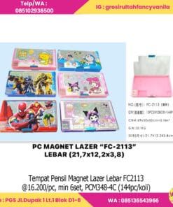 Tempat Pensil Magnet Lazer Lebar FC2113