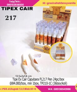 Tipe Ex Cair Capybara FL217 Pen 24pc
