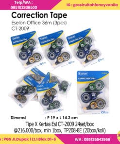 Tipe X Kertas Esl CT-2009 3PC